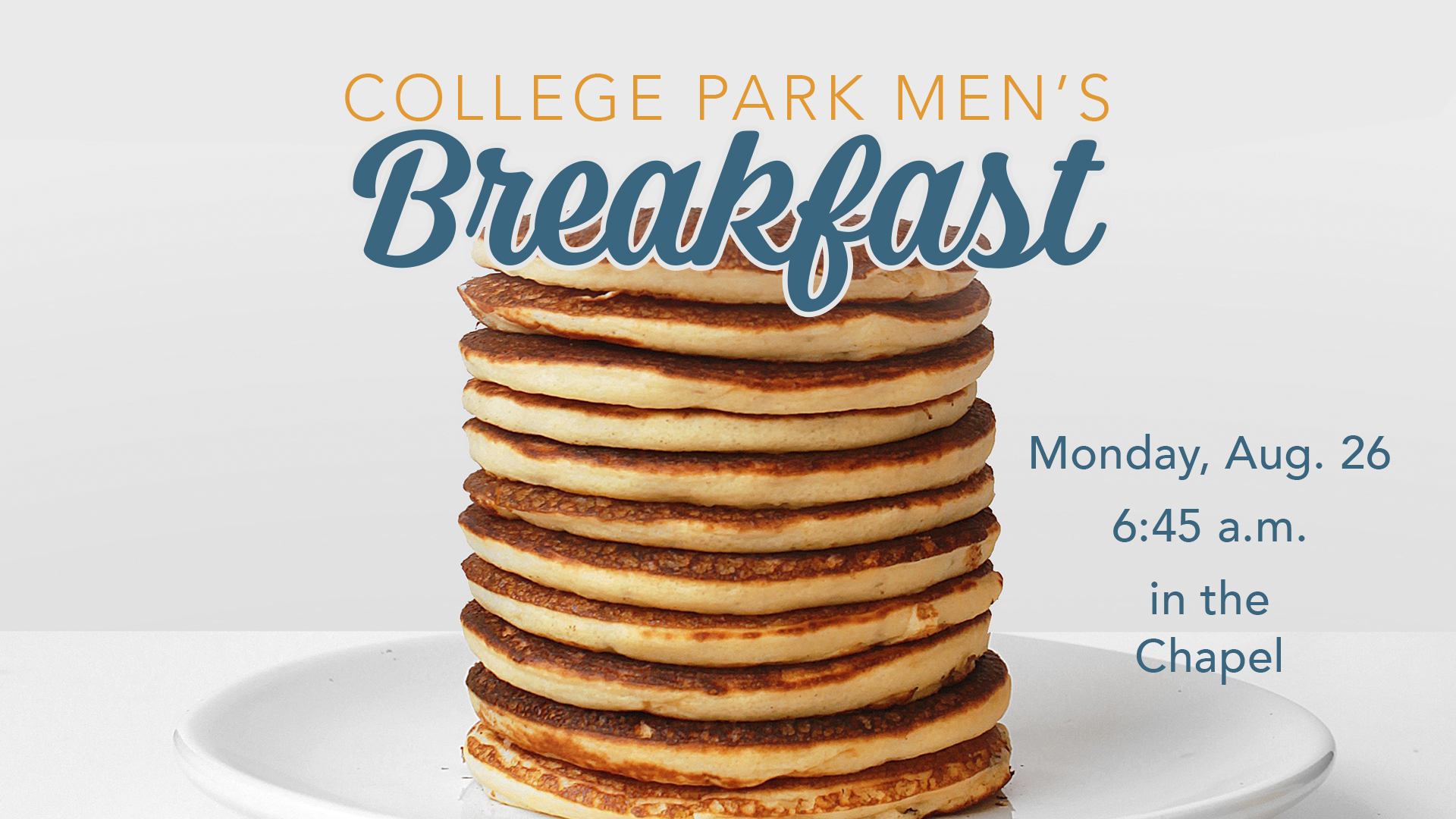 Men's Breakfast Gathering